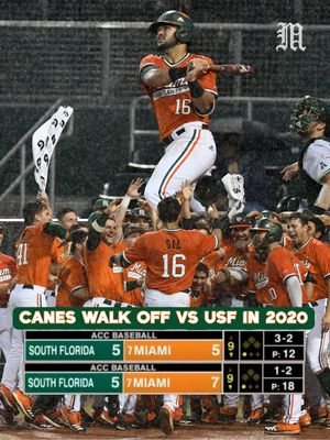 Image post by @miamihurricanes on Instagram