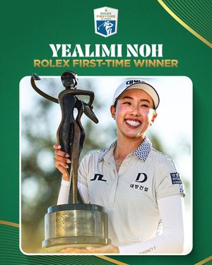 Image post by @LPGA on Twitter