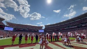 Image post by @alabamaathletics on Facebook