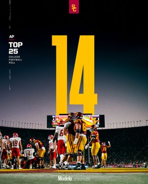 Image post by @uscfb on Instagram