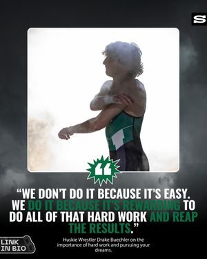 Image post by @huskieathletics on Instagram