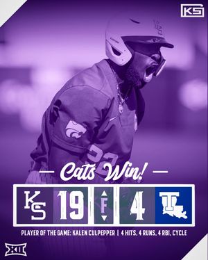 Image post by @kstategameday on Instagram
