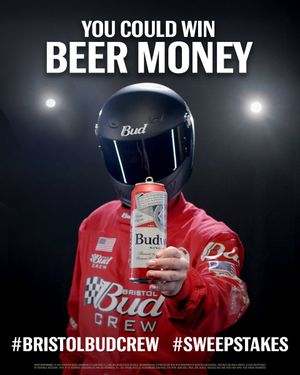 Image post by @budweiserusa on Twitter