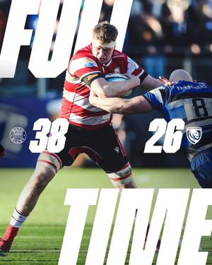 Image post by @officialgloucesterrugby on Instagram