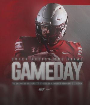 Image post by @IUPfootball on Twitter