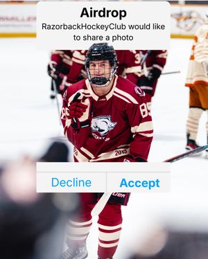 Image post by @razorbackhockeyclub on Instagram