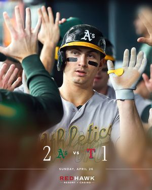 Image post by @athletics on Instagram