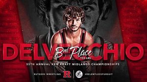 Image post by @ruwrestling on Instagram