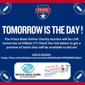Image post by @FriscoBowlGame on Twitter