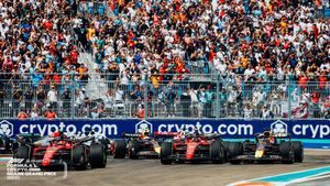 Image post by @f1miami on Twitter