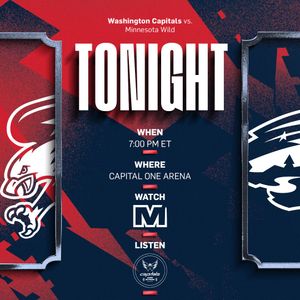 Image post by @Capitals on Twitter