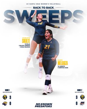 Image post by @ucsc_athletics on Instagram