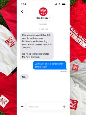 Image post by @biosteelsports on Instagram