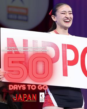 Image post by @cheer_japan on Instagram