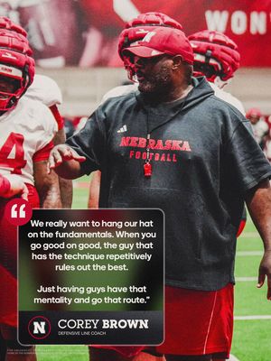 Image post by @huskerfootball on Instagram