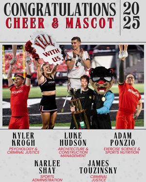 Image post by @gobearcatscheer on Instagram