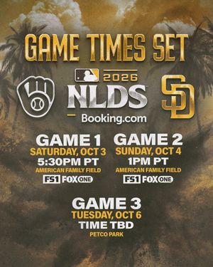 Image post by @Padres on Twitter/X