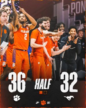Image post by @ClemsonMBB on Twitter