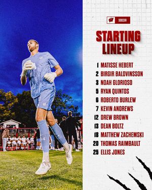 Image post by @BadgerMSoccer on Twitter