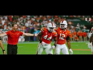 Video post by @MiamiHurricanesAllAccess on YouTube