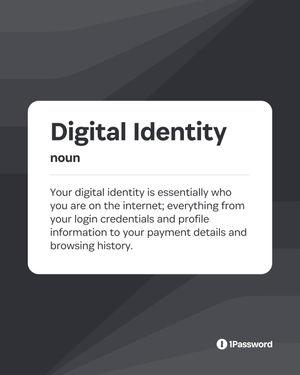 Image post by @1password on Instagram