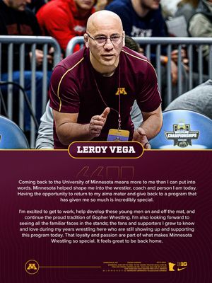 Image post by @gopherwrestling on Instagram