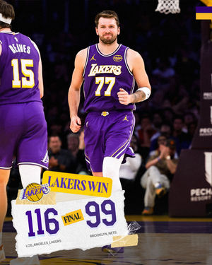Image post by @lakers on Instagram