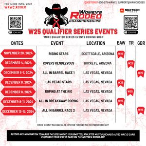 Image post by @womensrodeo on Instagram