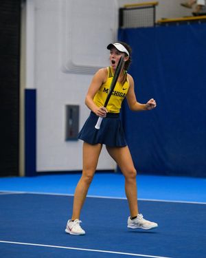 Image post by @umichwtennis on Instagram
