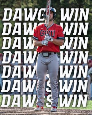 Image post by @gwubaseball on Instagram