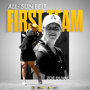 Image post by @appstatewgolf on Instagram