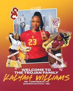 Image post by @uscwomensvolley on Instagram