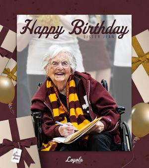 Image post by @LoyolaRamblers on Twitter