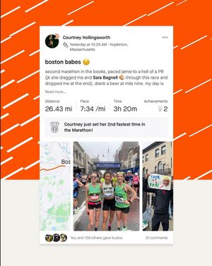 Image post by @strava on Instagram