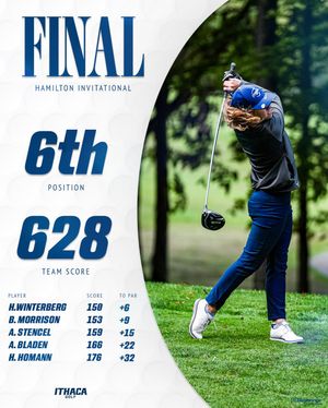 Image post by @ithaca_golf on Instagram