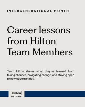 Image post by @hiltoncareers on Instagram