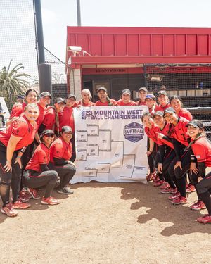 Image post by @sdsu_softball on Instagram