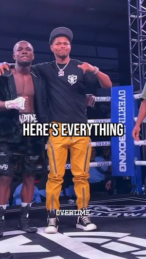 Video post by @Overtime Boxing on Facebook
