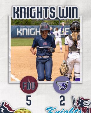 Image post by @FDUKnightsSB on Twitter