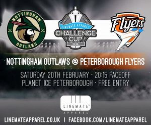 Image post by @nottinghamoutlawsicehockeyclub on Facebook