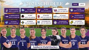 Image post by @amherstfieldhockey on Instagram