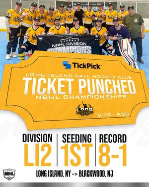Image post by @nationalballhockeyleague on Instagram