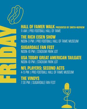 Image post by @profootballhof on Instagram