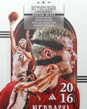 Video post by @HuskerMBB on Twitter