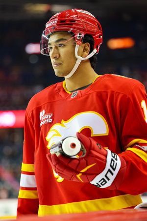 Image post by @NHLFlames on Twitter/X