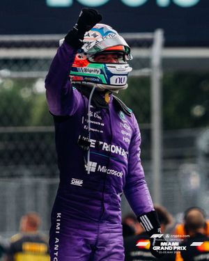 Image post by @f1miami on Twitter