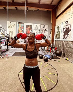 Image post by @tiarabrownboxing on Instagram