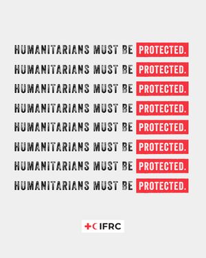 Image post by @ifrc on Instagram