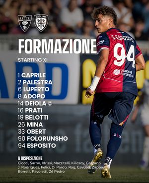 Image post by @cagliaricalcio on Instagram