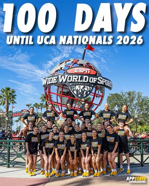 Image post by @appstatecheerleading on Instagram